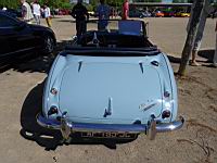Austin-Healey 3000 Mk III (1959-67), decapotable bleue (prise a Amberieux, en 2016) (2)